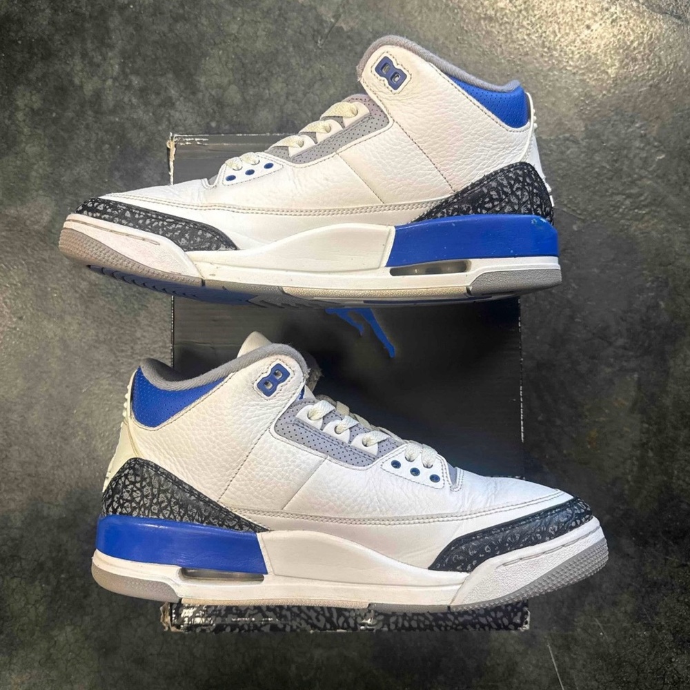Jordan 3 Racer Blue - Picture 2 of 7